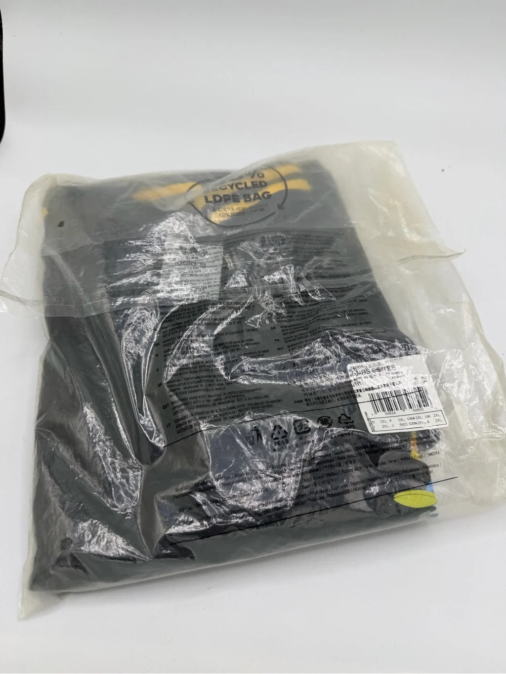 adidas Black Tee with Yellow Stripe & Bart Simpson Skate Graphic - Picture 7 of 7